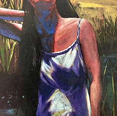 original artwork by Claude Marquis contemporary painter Canada