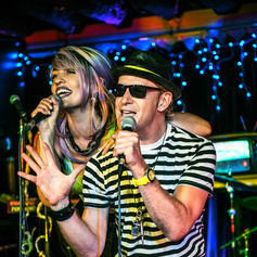 The PepTides performing live on stage at Live On Elgin, Ottawa, September 10, 2016.