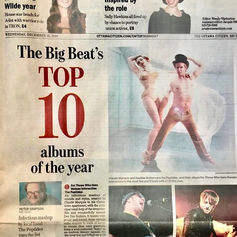 Claude Marquis and DeeDee Butters in Ottawa Citizen feature for The PepTides album For Those Who Hate Human Interaction, Album of the Year, photography by Jonathan Hobin