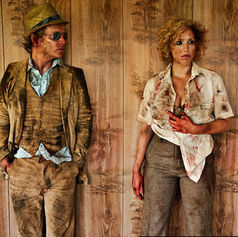 Claude Marquis and DeeDee Butters for The PepTides album For Those Who Hate Human Interaction, photography by Lindsay Ralph