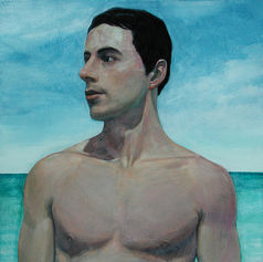 claude marquis contemporary canadian painter nature boy series artwork