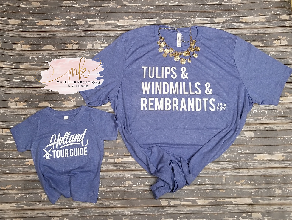 Tulips windmills and rembrandts. Welcome to Holland. Holland tour guide.