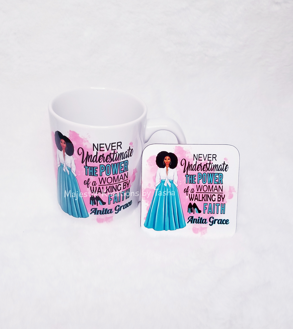 Never Underestimate the Power | Christian coffee mug | Christian Gifts