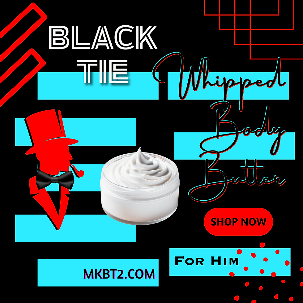Black Tie - (For Him) Whipped Body Butter
