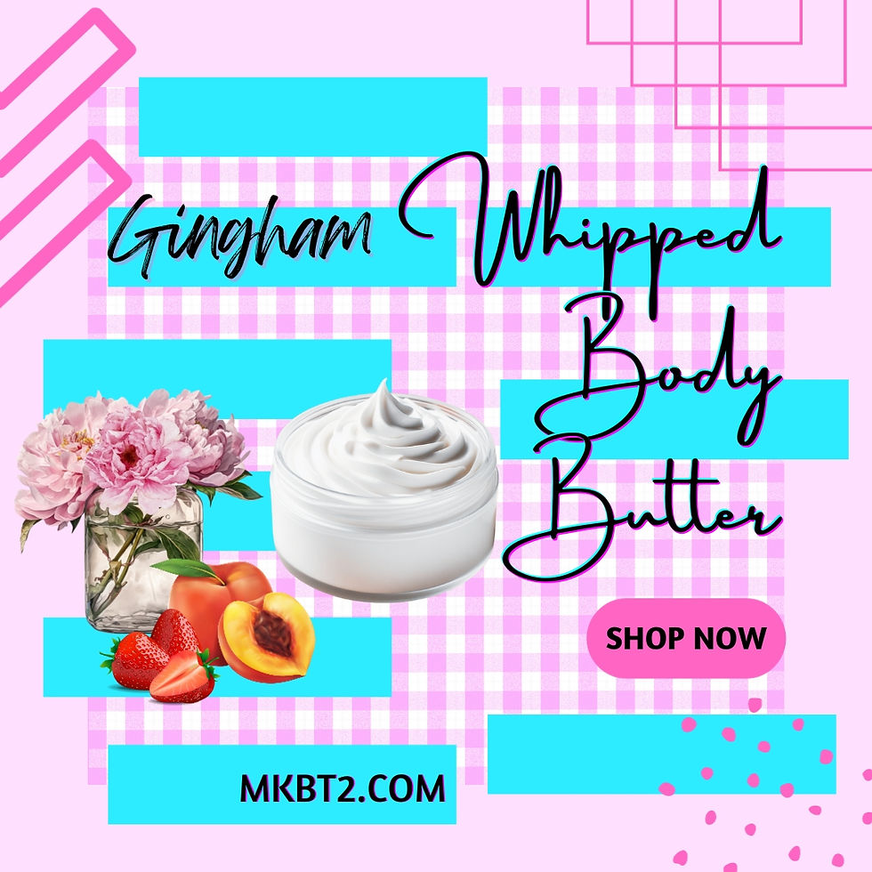 Gingham Whipped Body Butter