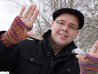 Stretchy Fingerless Gloves by The Crochet Crowd