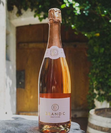 Grand C Brut Rosé, Crémant d'Alsace AC, Méthode Traditionelle