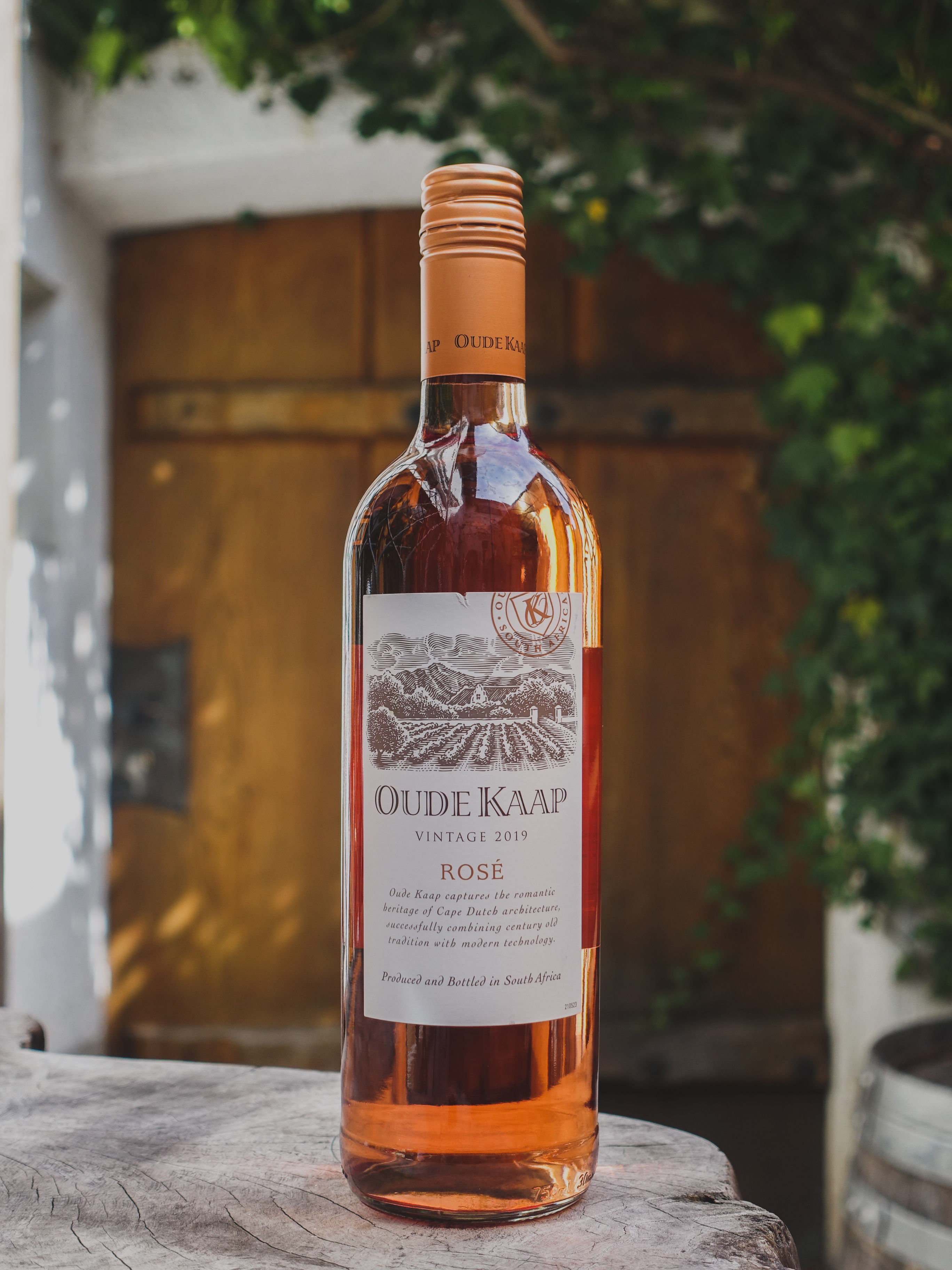 Flasche Oude Kaap Blanc de Noir rose