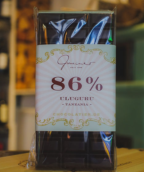 Uluguru 86% Schokolade, Confiserie Gmeiner