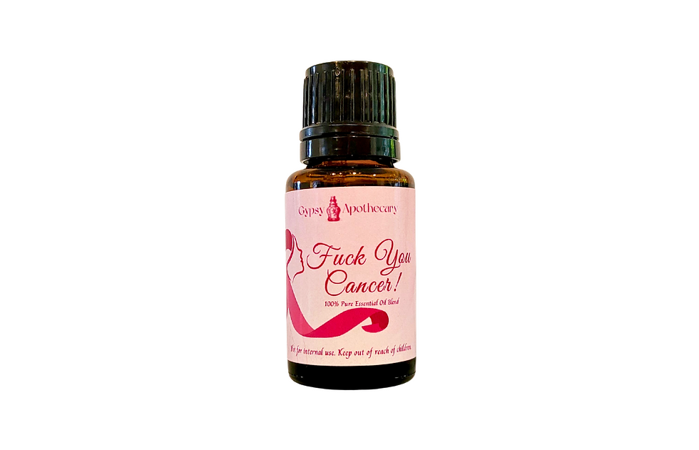fuck you cancer breast cancer aromatherapy essential oil blend Brisbane