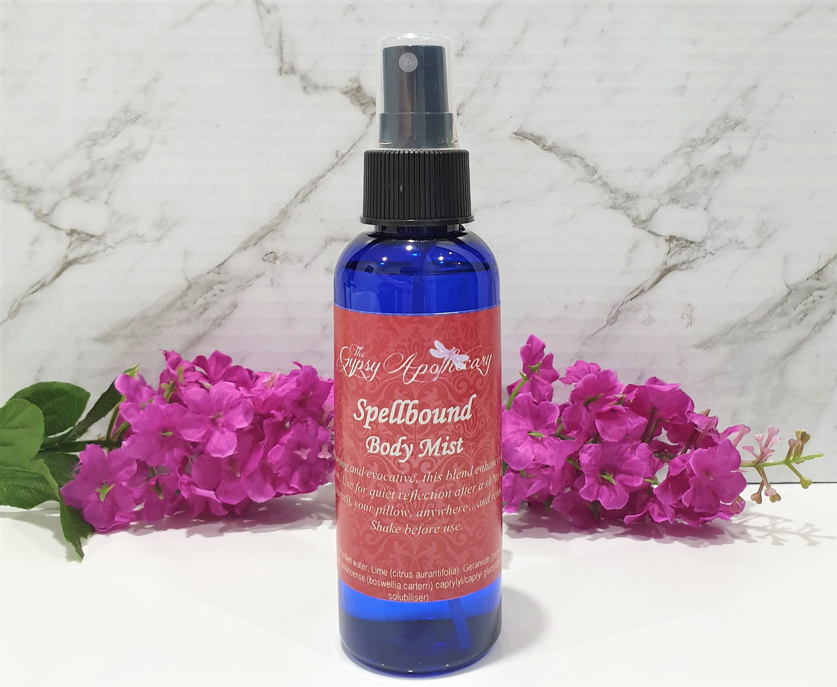Spellbound aromatherapy natural body mist deep relaxation Brisbane Australia