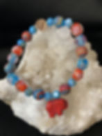 Thumbnail: Picture of red elephant bracelet