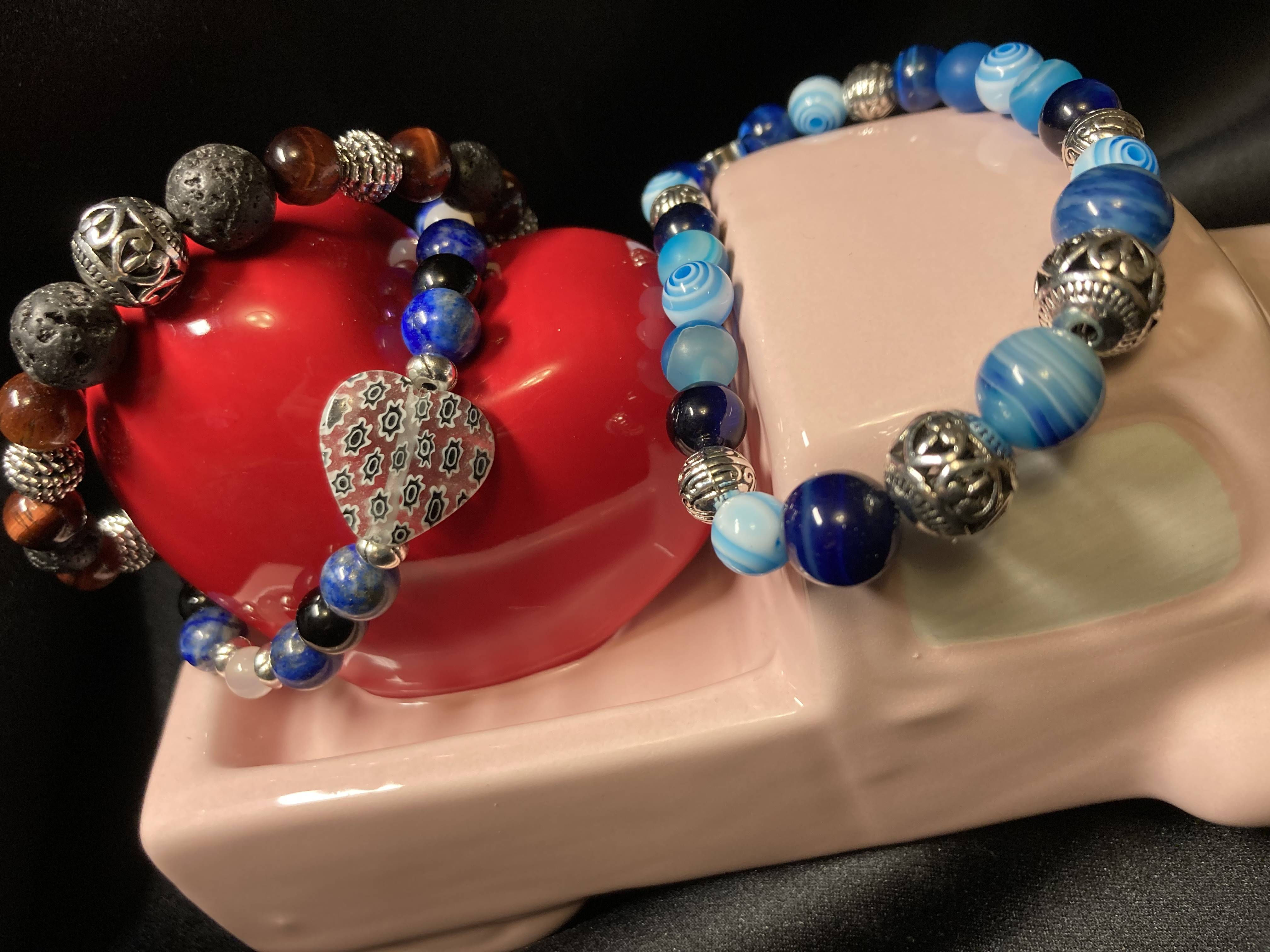 Picture of two bracelets for men