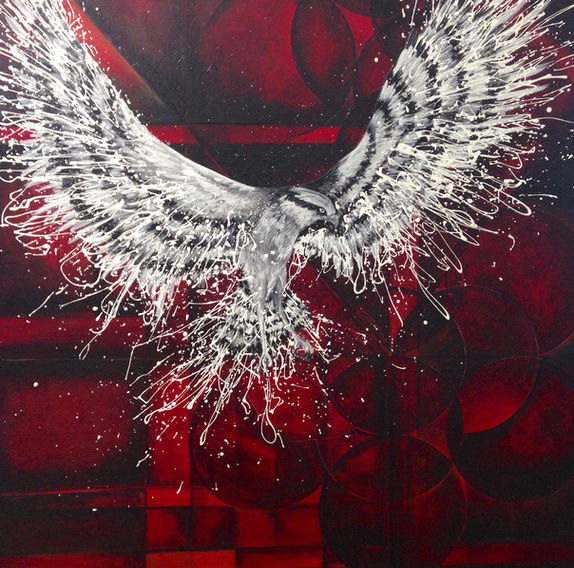 Two - Painting by Aurora Sidney Ando