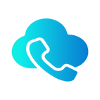 A blue gradient cloud icon with a swoosh design, suggesting trust in communication and connectivity