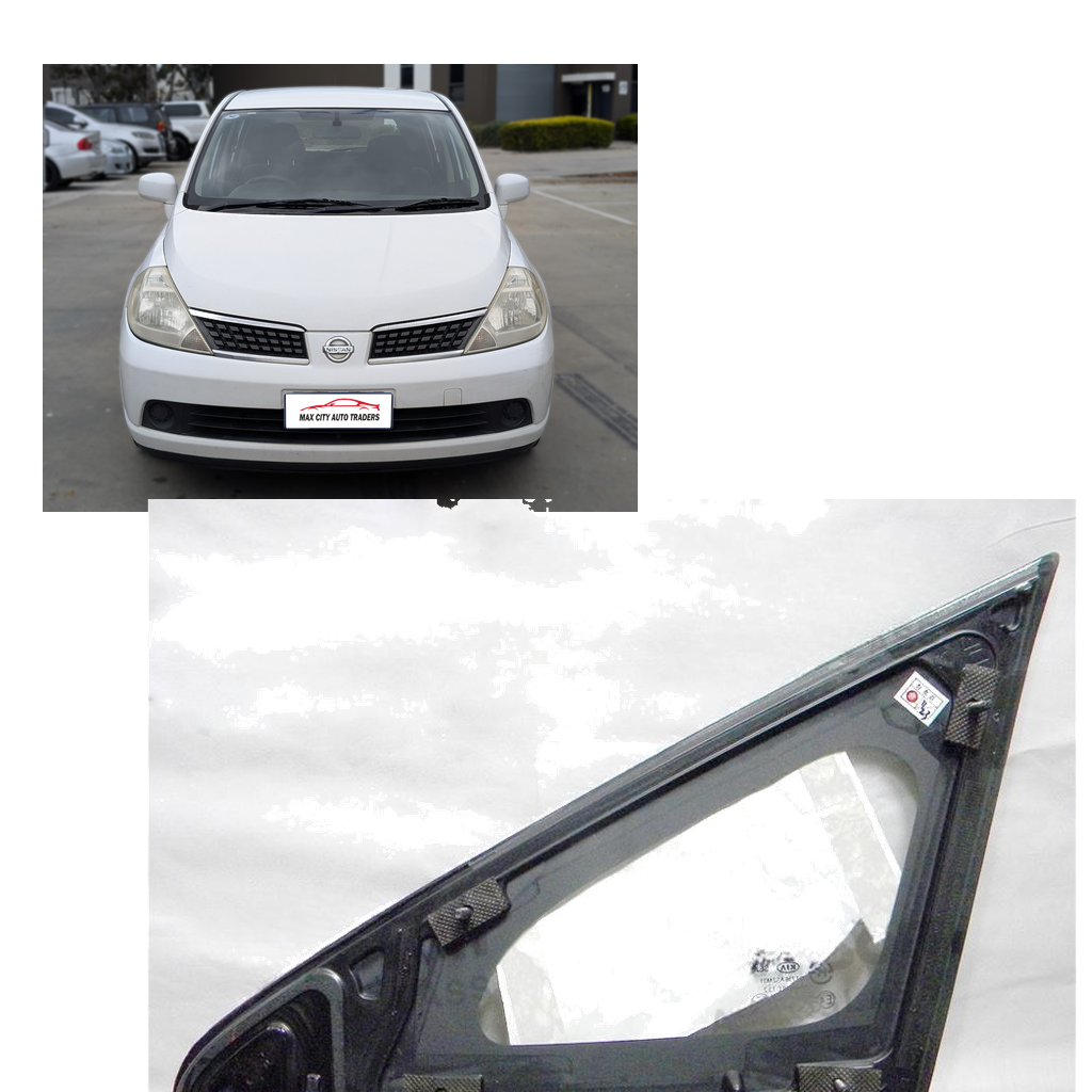 Vidrio Aleta Delantera Nissan Tiida 2006-2011 Derecha