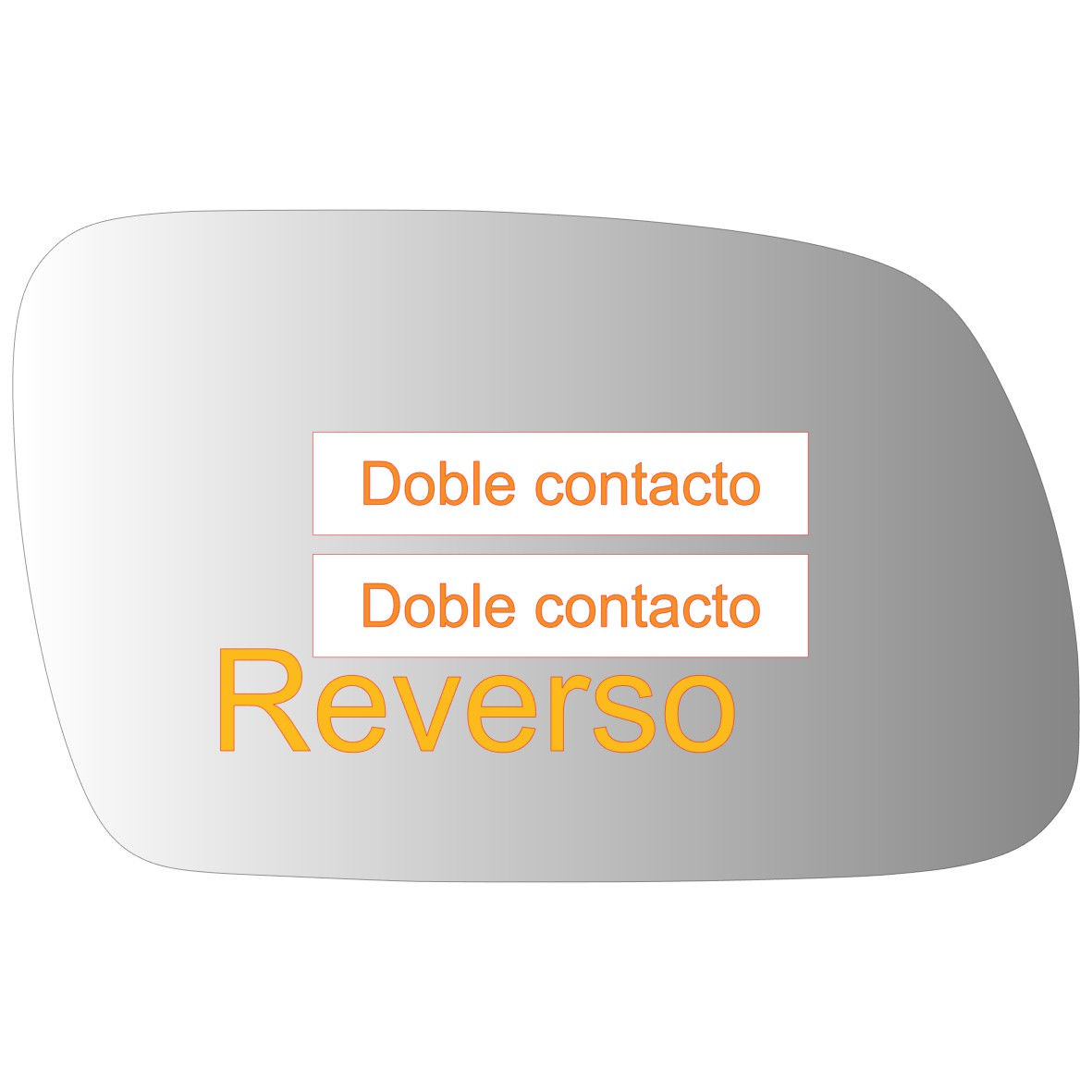 Peugeot 407 2004-2012 Luneta espejo retrovisor Original