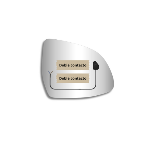 Miniatura: BMW X4 2017-2021 Luneta espejo retrovisor Alternativo