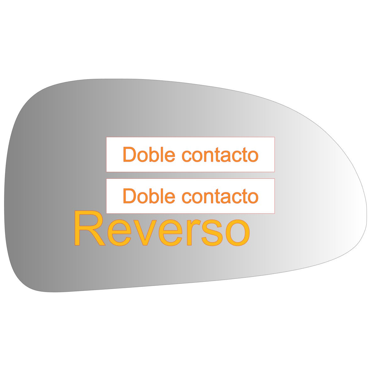 Chery Fullwin 2010-2018 Luneta espejo retrovisor Original