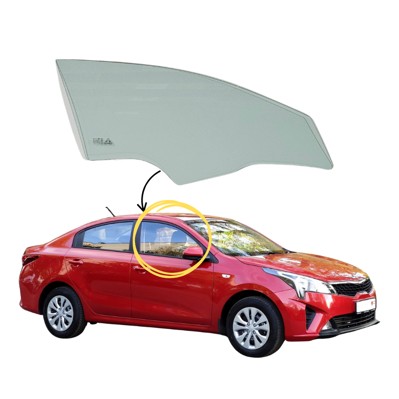 Vidrio Puerta Delantera Kia Rio 4/Rio 5 2017-2023 Izquierda
