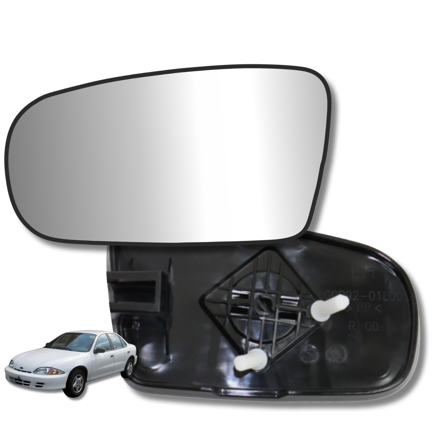Chevrolet Cavalier 1995-2005 Luneta espejo retrovisor Original