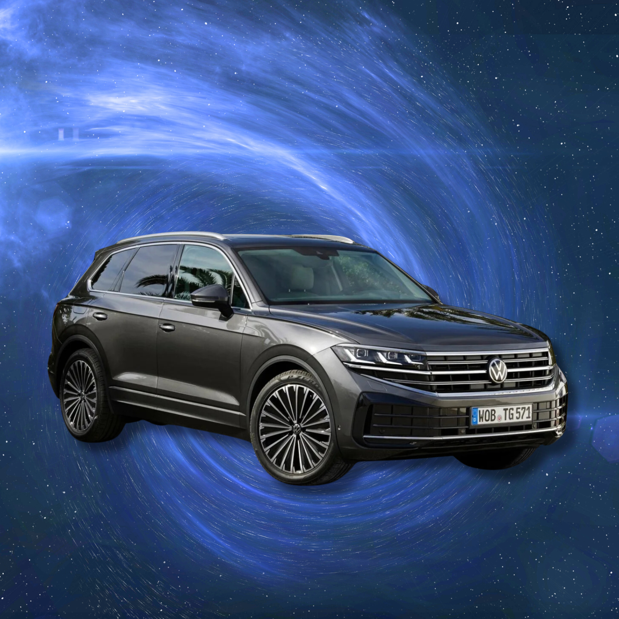 Volkswagen Touareg 2018-2024 Luneta espejo retrovisor Original