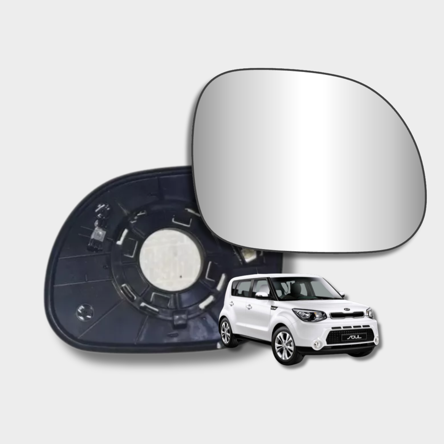 Kia Soul 2014-2022 Luneta espejo retrovisor Original