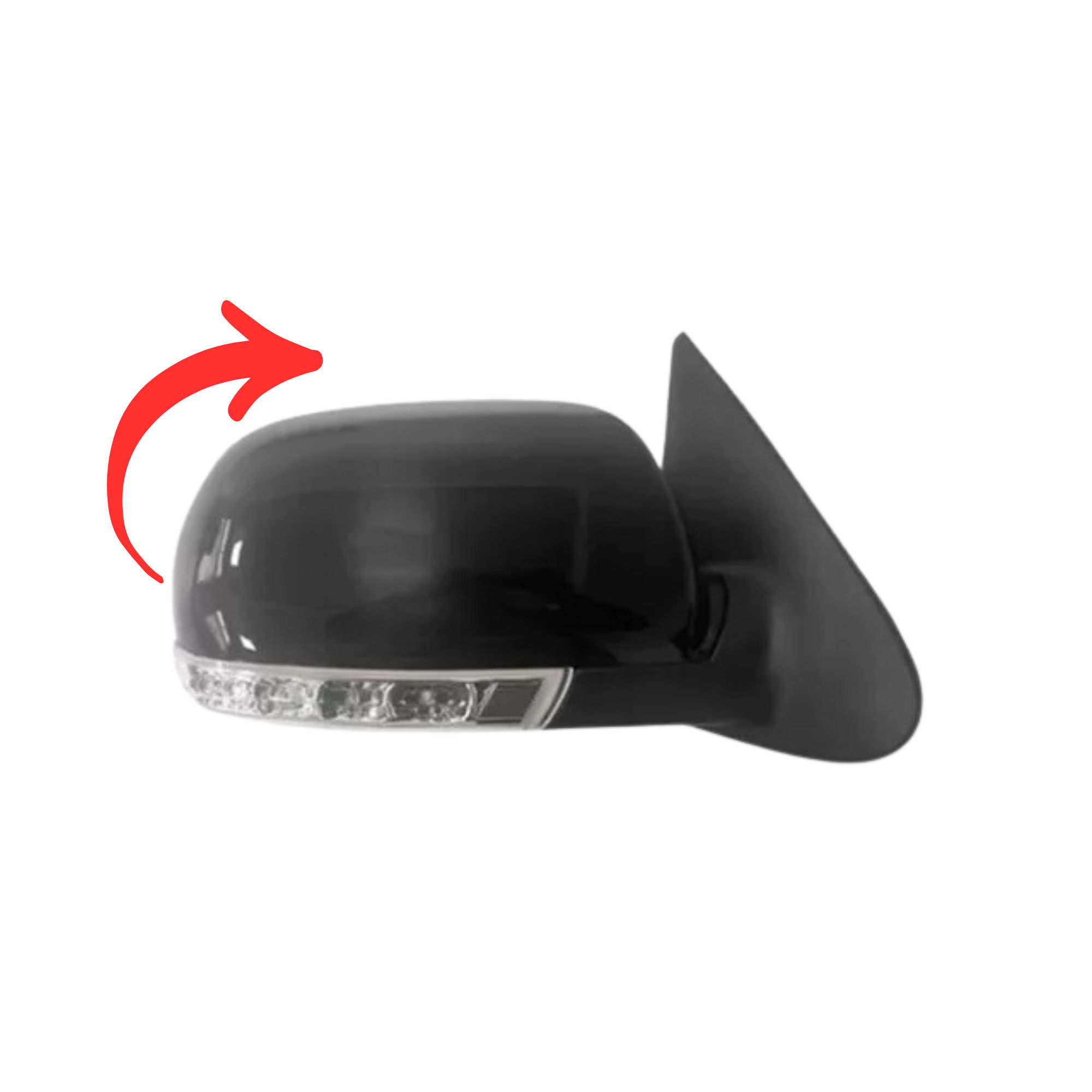 Hyundai Santa Fe 2007-2013 Espejo Retrovisor Plagable Eléctrico