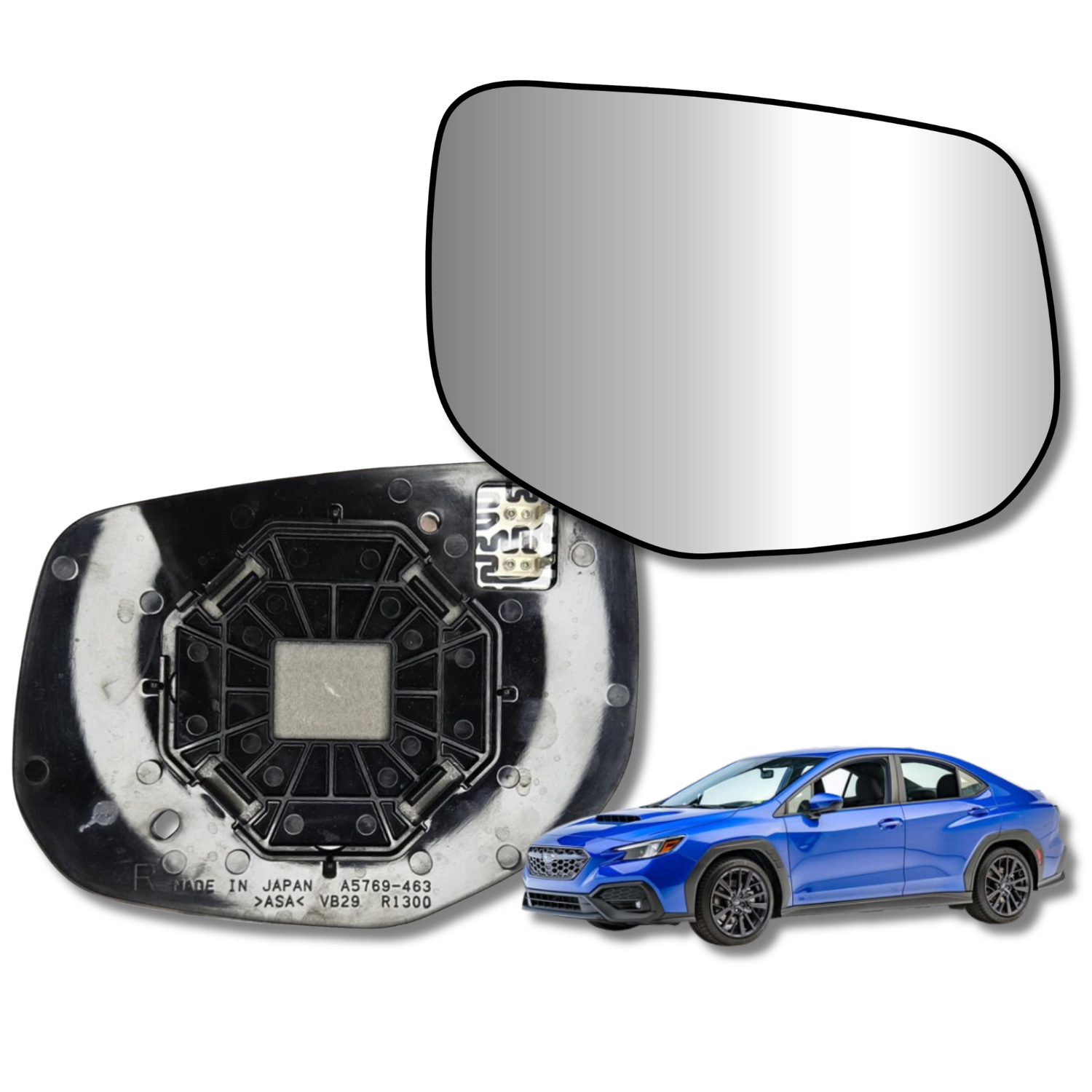 Subaru WRX 2023-2025 Luneta espejo retrovisor Original