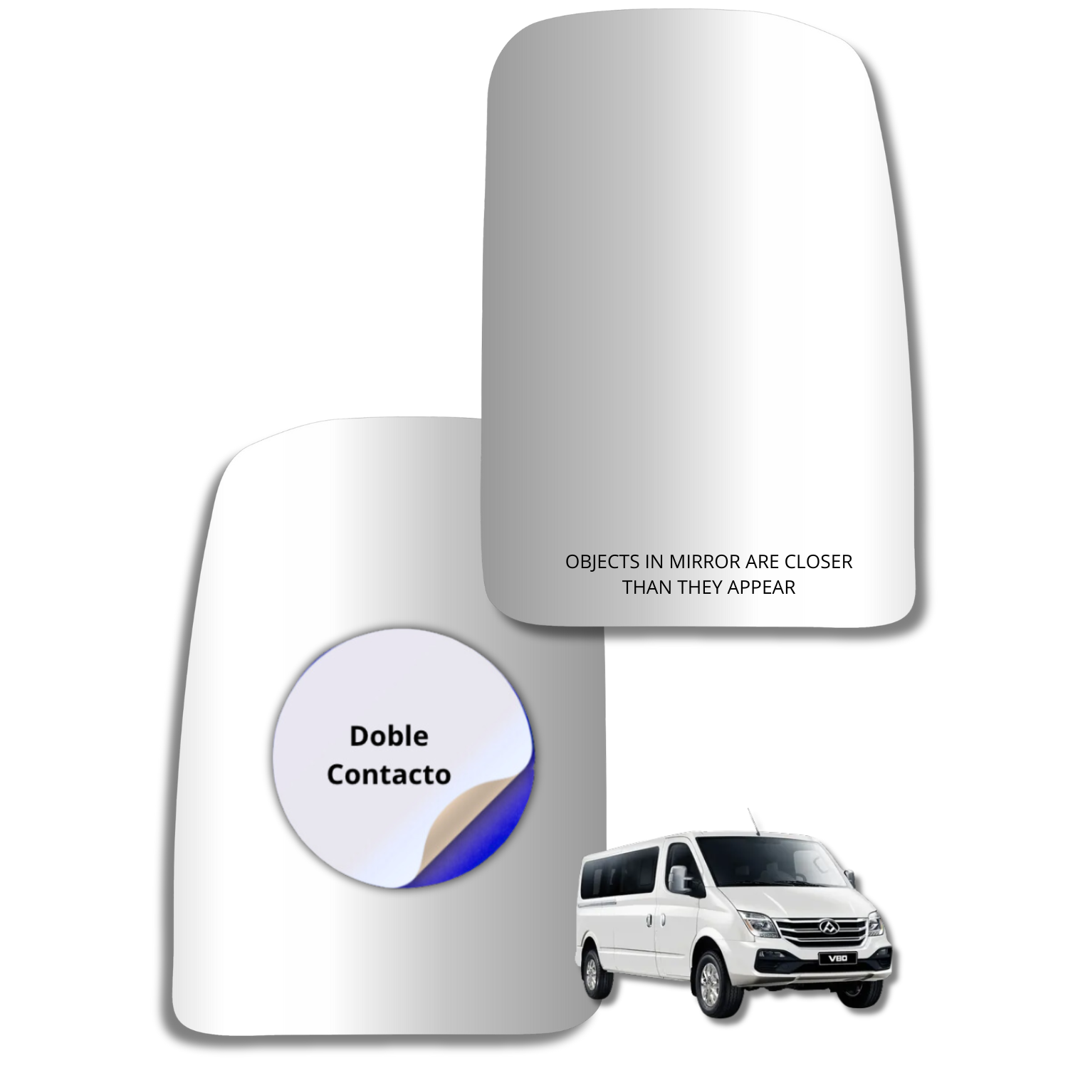 Maxus V80 2018- Luneta espejo retrovisor Alternativo