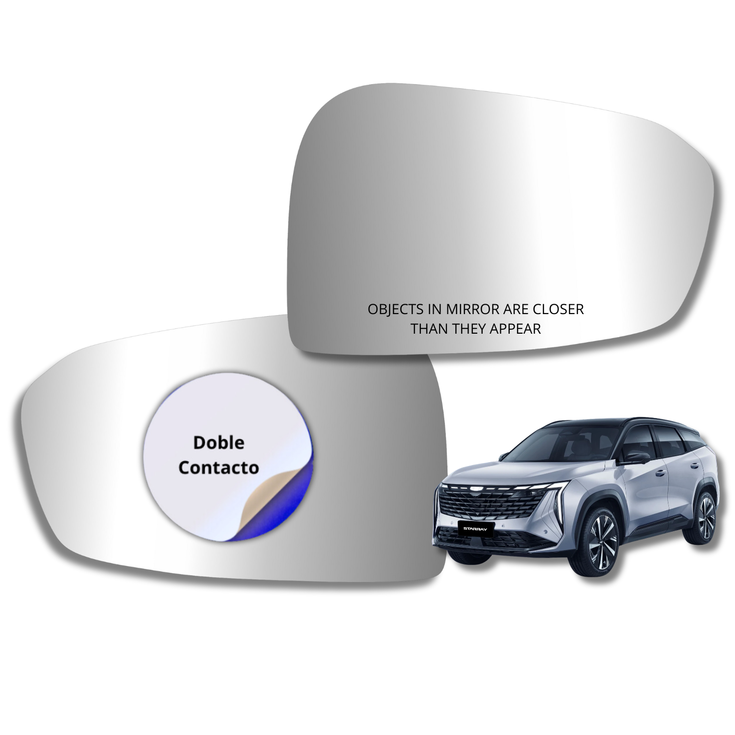 Geely Starray 2024- Luneta Espejo Retrovisor Alternativo