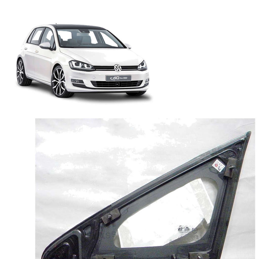 Vidrio Aleta Delantera Volkswagen Golf A7 2015-2019 Derecha