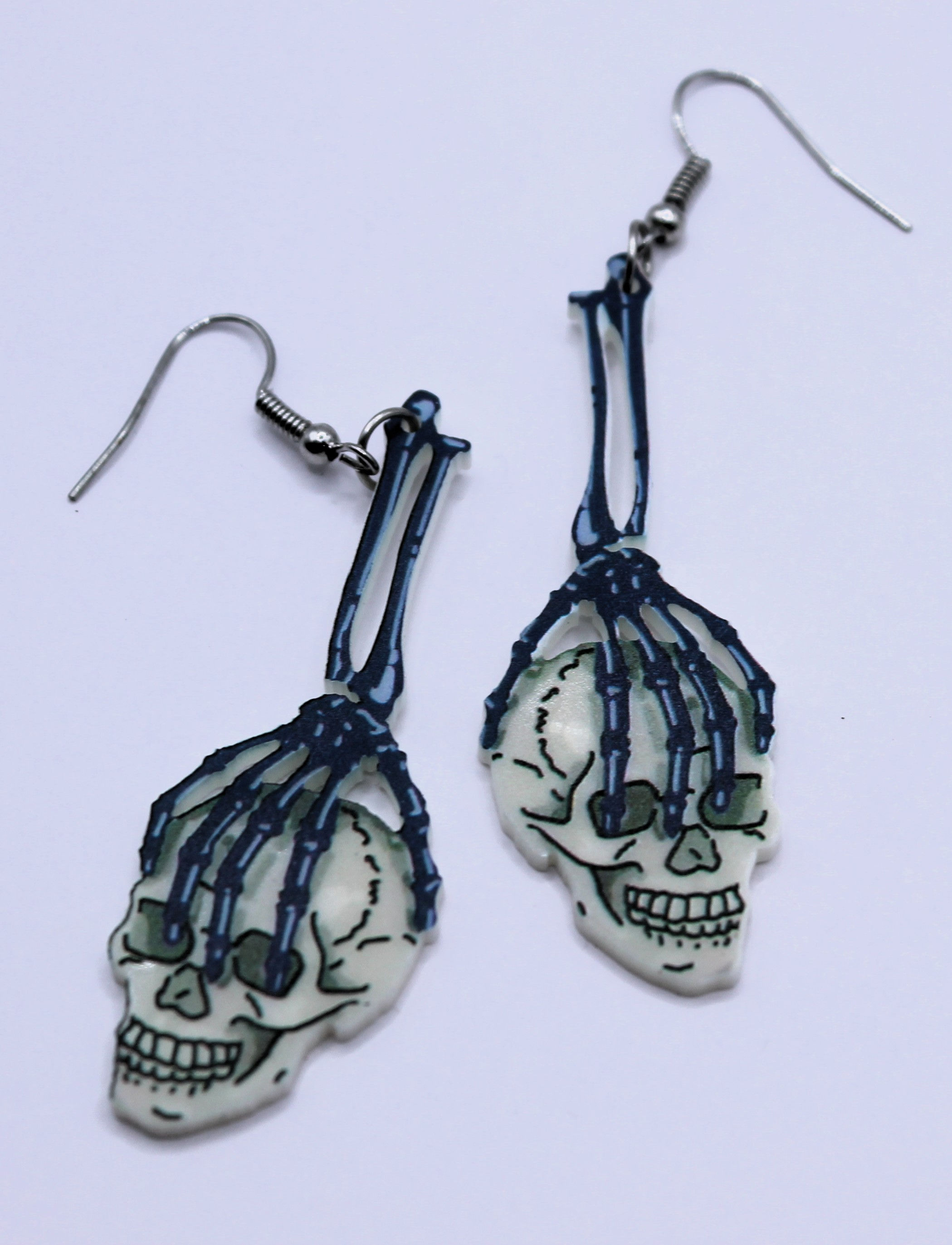 Skull with Arm - Earring