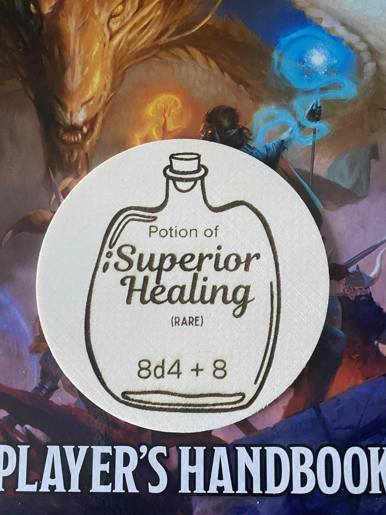 DND Potion Coasters - Bulk Pack - DND24 Edition (16 Coasters)