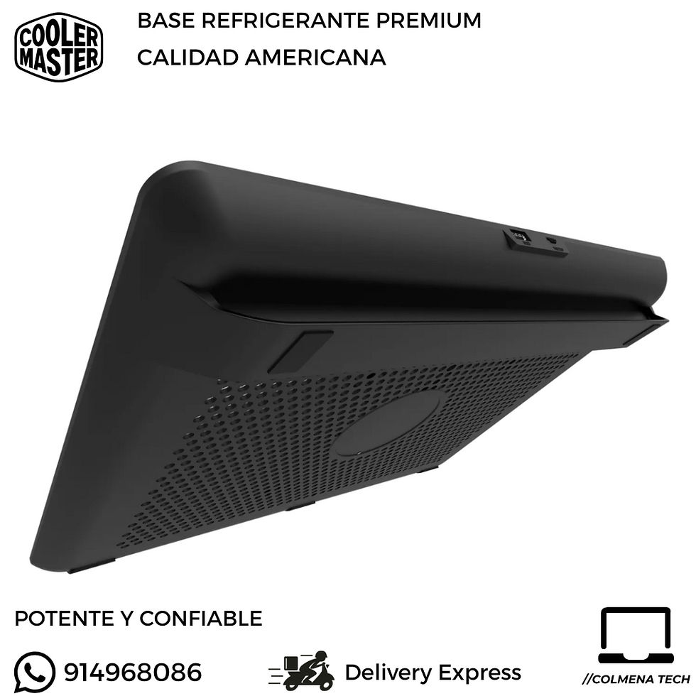 Miniatura: COOLER PARA LAPTOP COOLER MASTER 17 PULGADAS 1 VENTILADOR NOTEPAL L2 MNW-SWTS-14FN-R1 884102033247 vista parte de abajo