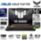 LAPTOP ASUS TUF F16 FX607VU-RL228 90NR0N06-M00HN0 COREI7 ULTRA RTX4050 6GB