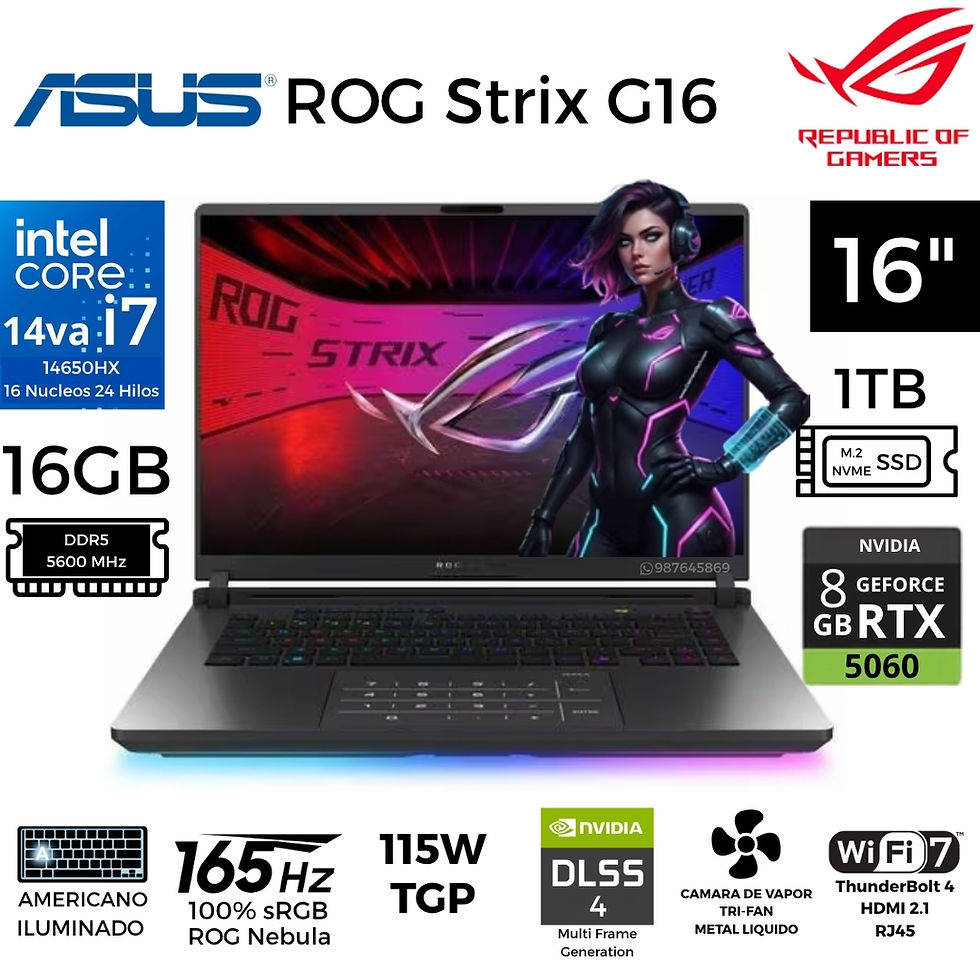 ASUS ROG STRIX G615JMR-AS74 197105977907 90NR0LB1-M000M0 COREI7 RTX5060 8GB