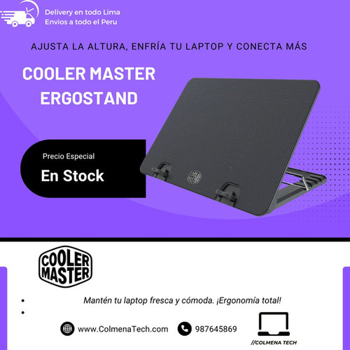 Base Refrigerante para Laptop Cooler Master NotePal ErgoStand IV