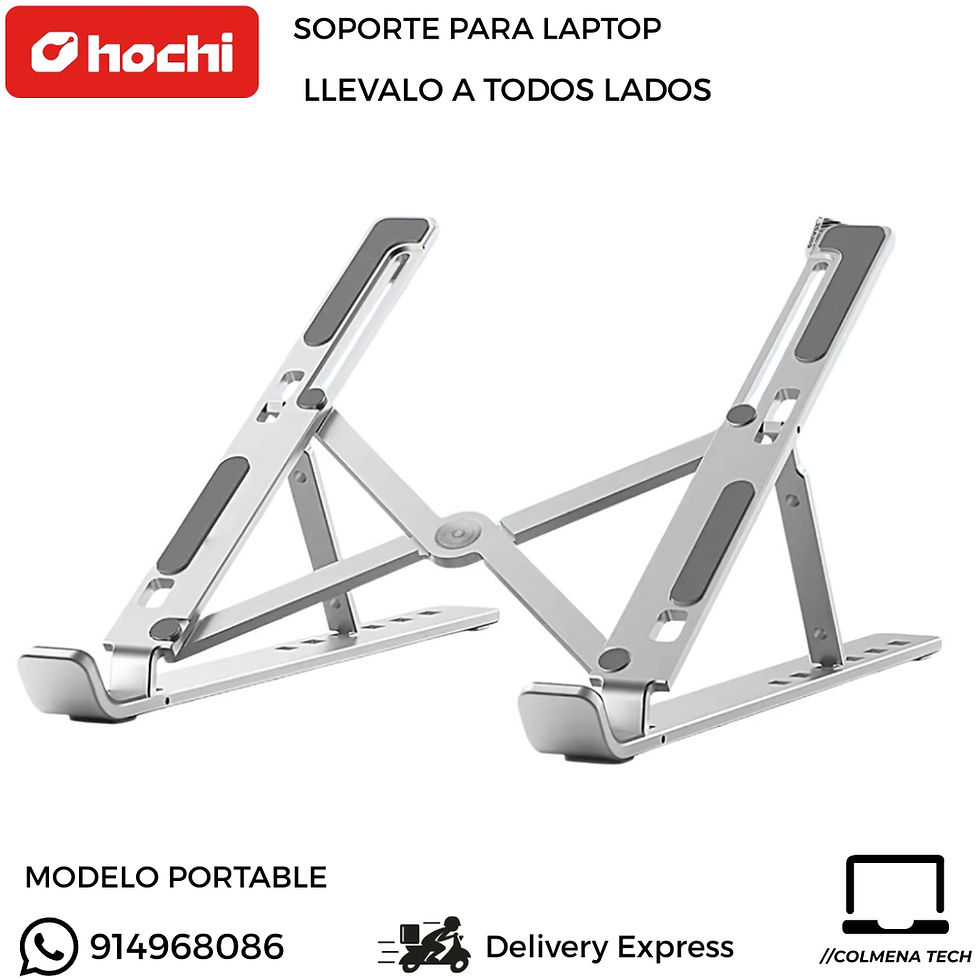 Miniatura: Soporte para Laptop Stand Plegable Hochi 11 - 17 Pulgadas 7 Niveles Ergonomico vista principal