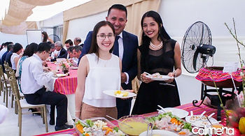 Buffet criollo en casa