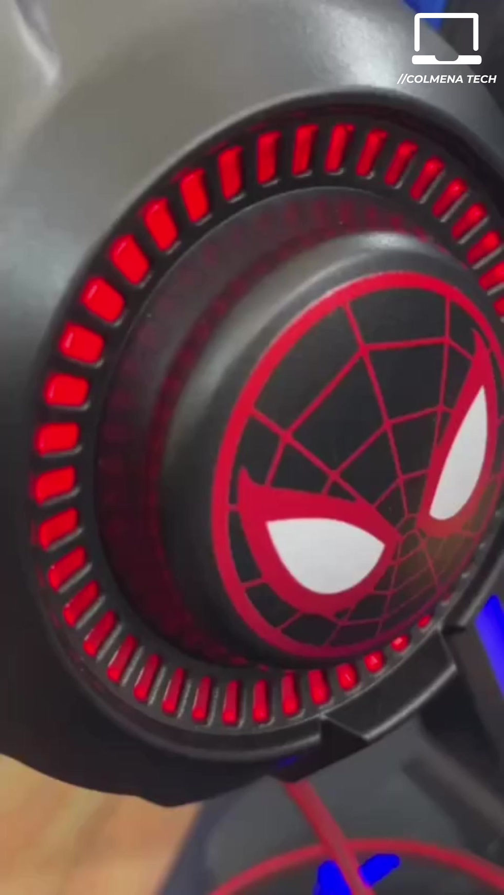 Miniatura: Audifonos Marvel Spiderman Gamer con Microfono Iluminado