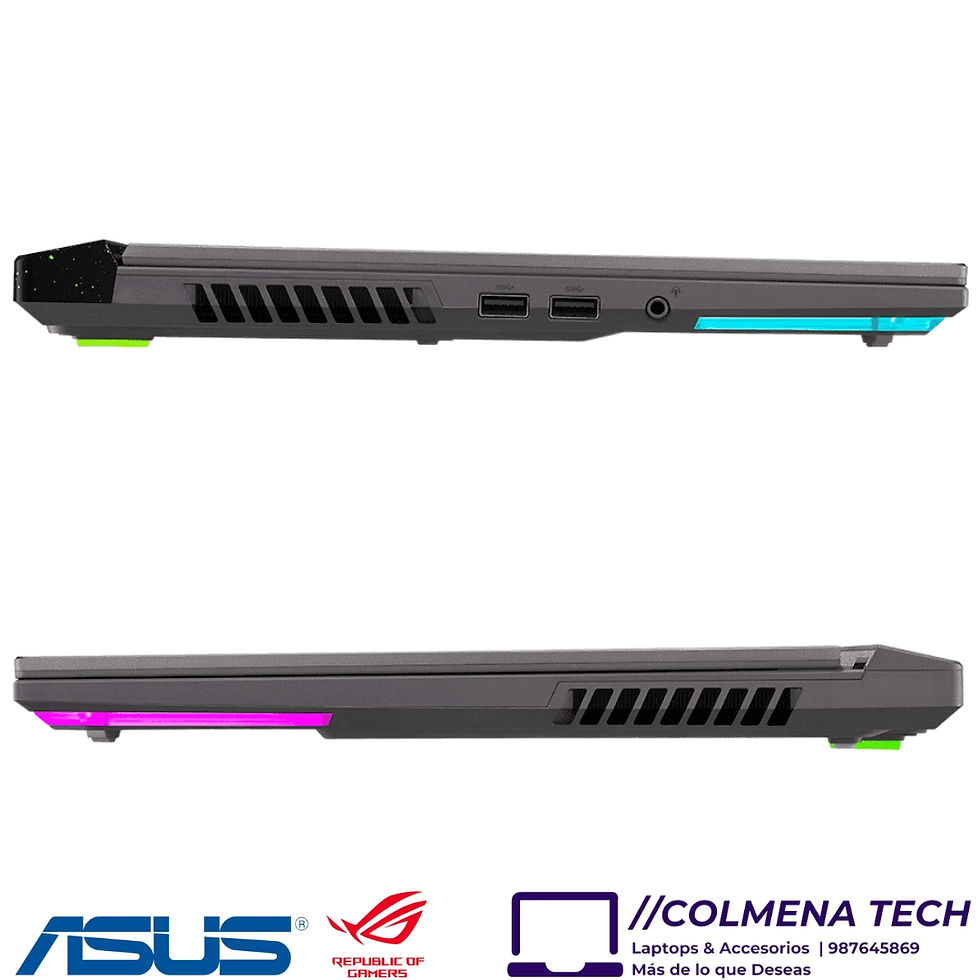 Miniatura: Asus Ryzen7 Rog Strix G15 G513RC HN0972 90NR08A5-M004J0 Vista puertos