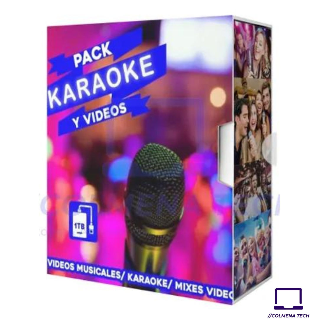 Pack karaoke Vista en Caja