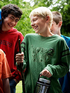 Group of Friends Going on Excursion