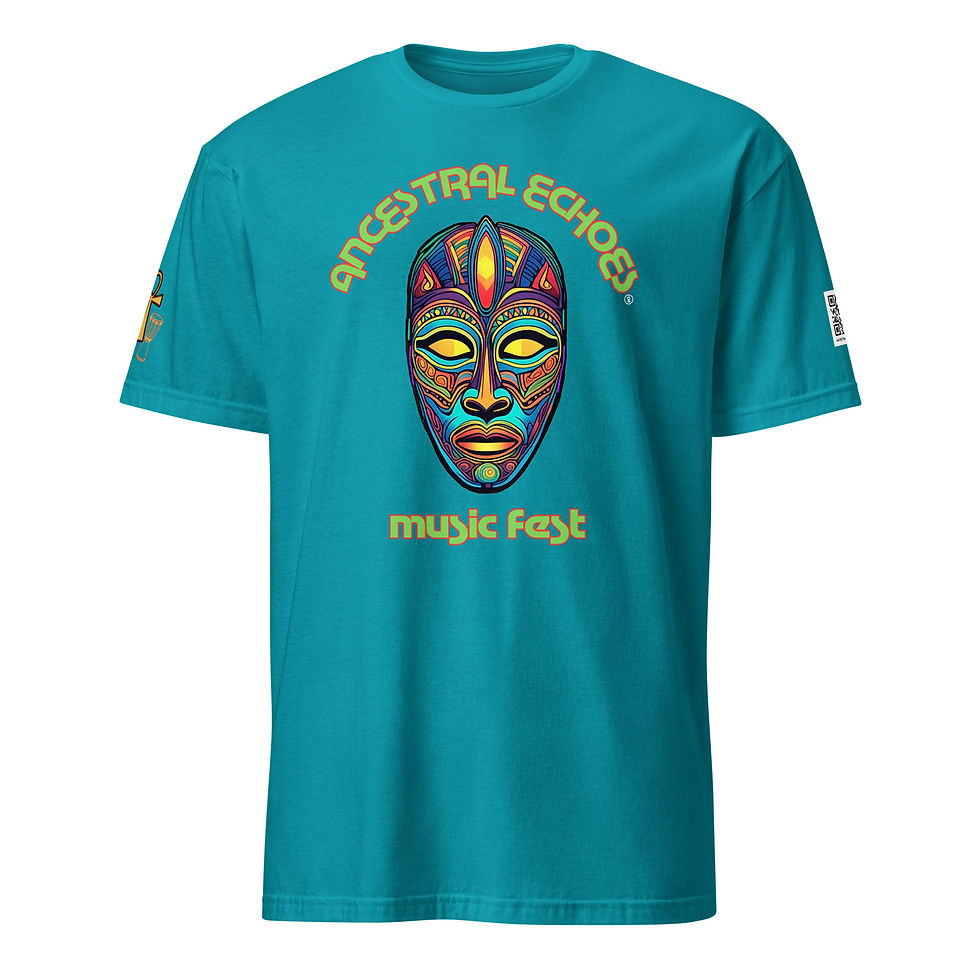 Thumbnail: ANCESTRAL ECHOES MASK TSHIRT