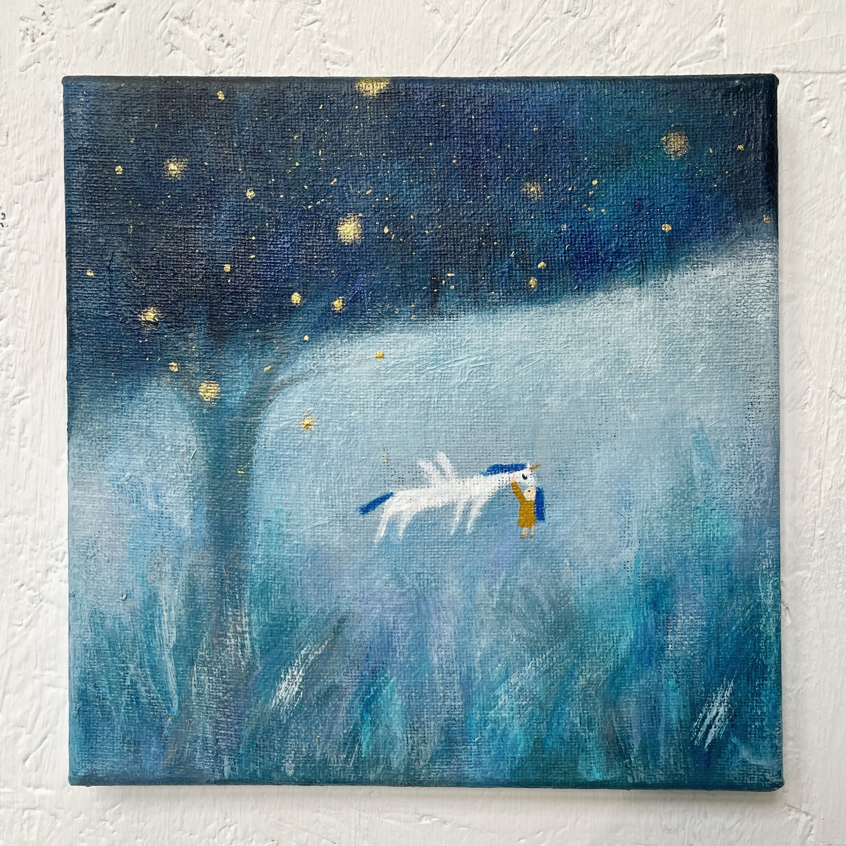 The girl and the unicorn-I'm here