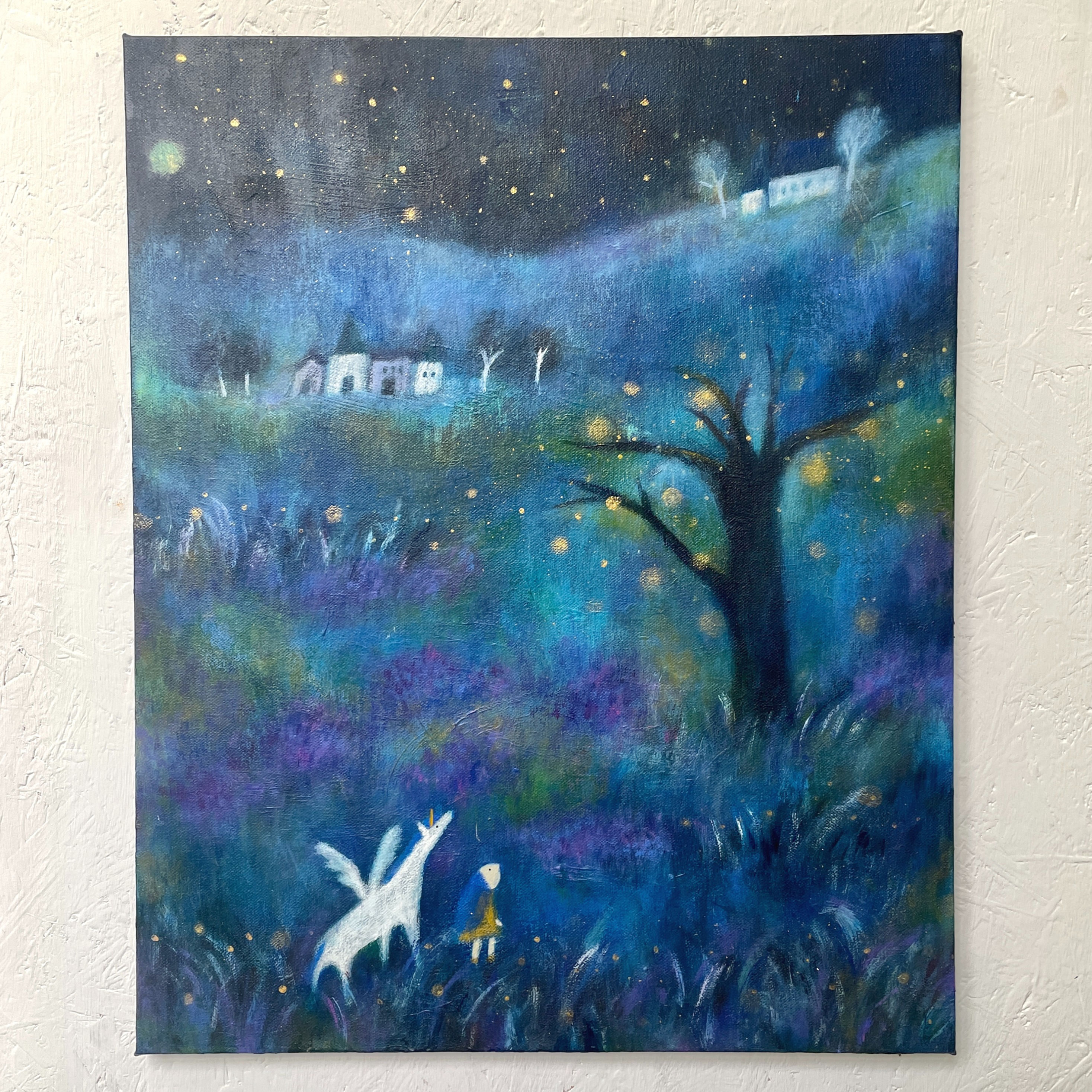 The girl and the unicorn- The lightning tree