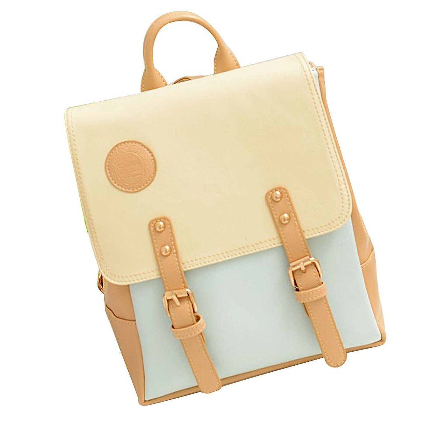 Bolso WS cuero beige