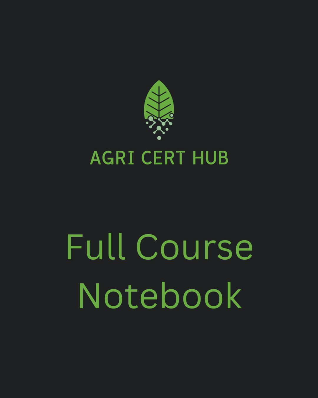 Full Course Notebook