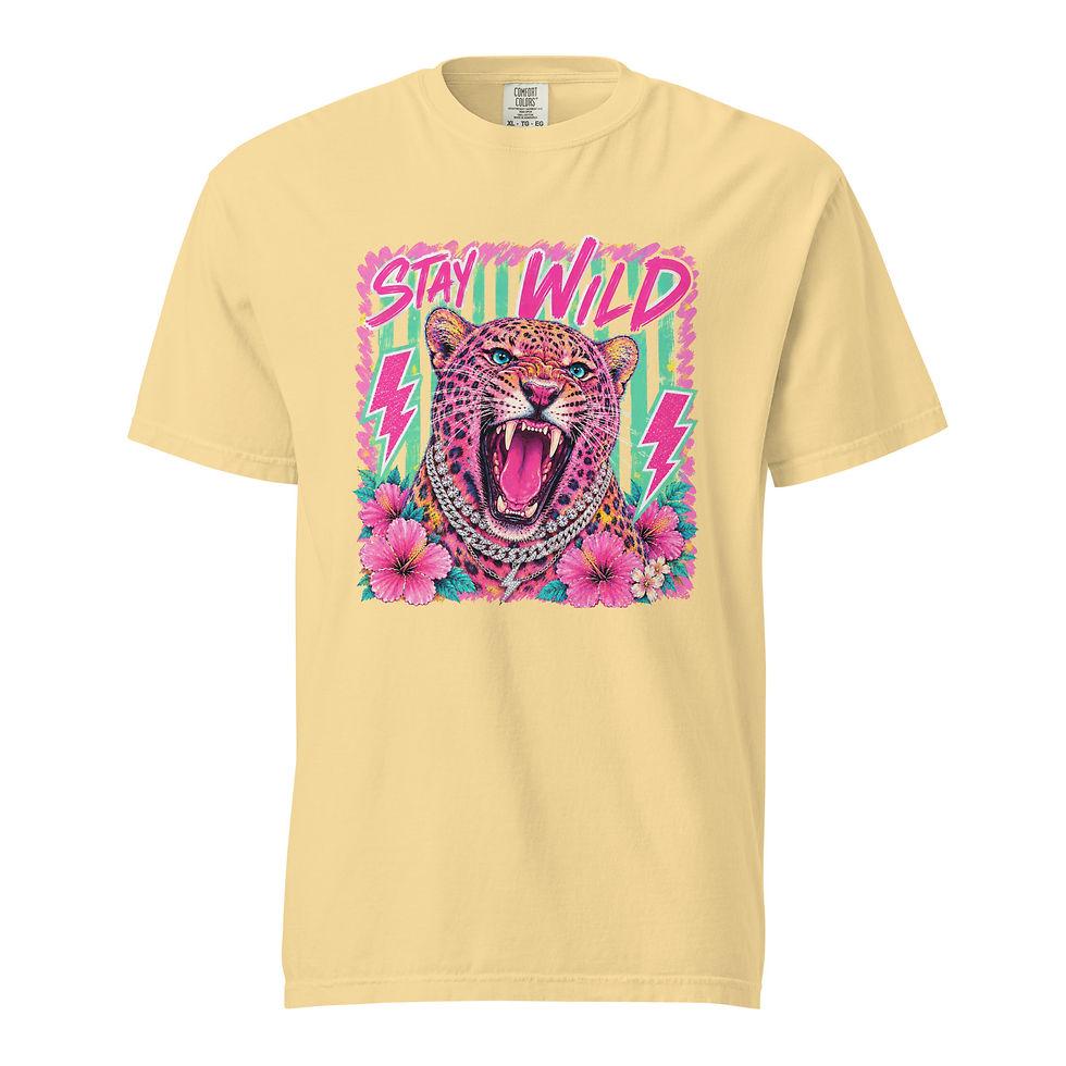 Thumbnail: Stay Wild Adult Graphic T Shirt